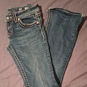 Miss Me Dark Blue Boot Cut Jeans